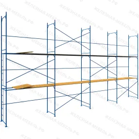 леса рамные строительные лрс-40 6х12 м (2 яруса с настилом)