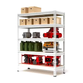 стеллаж титан мс-т 2500х1550х530 (5 ярусов, настил фанера)