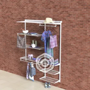 гардеробная система практик home прихожая light 6 белая