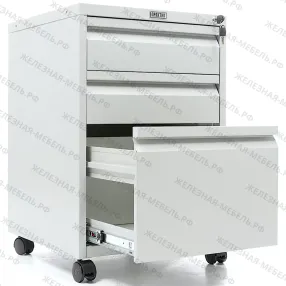 тумба мобильная практик bfc-70/3 (ap-1)