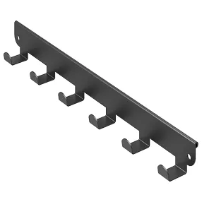 панель с крючками боковая практик home ghb-30 графит