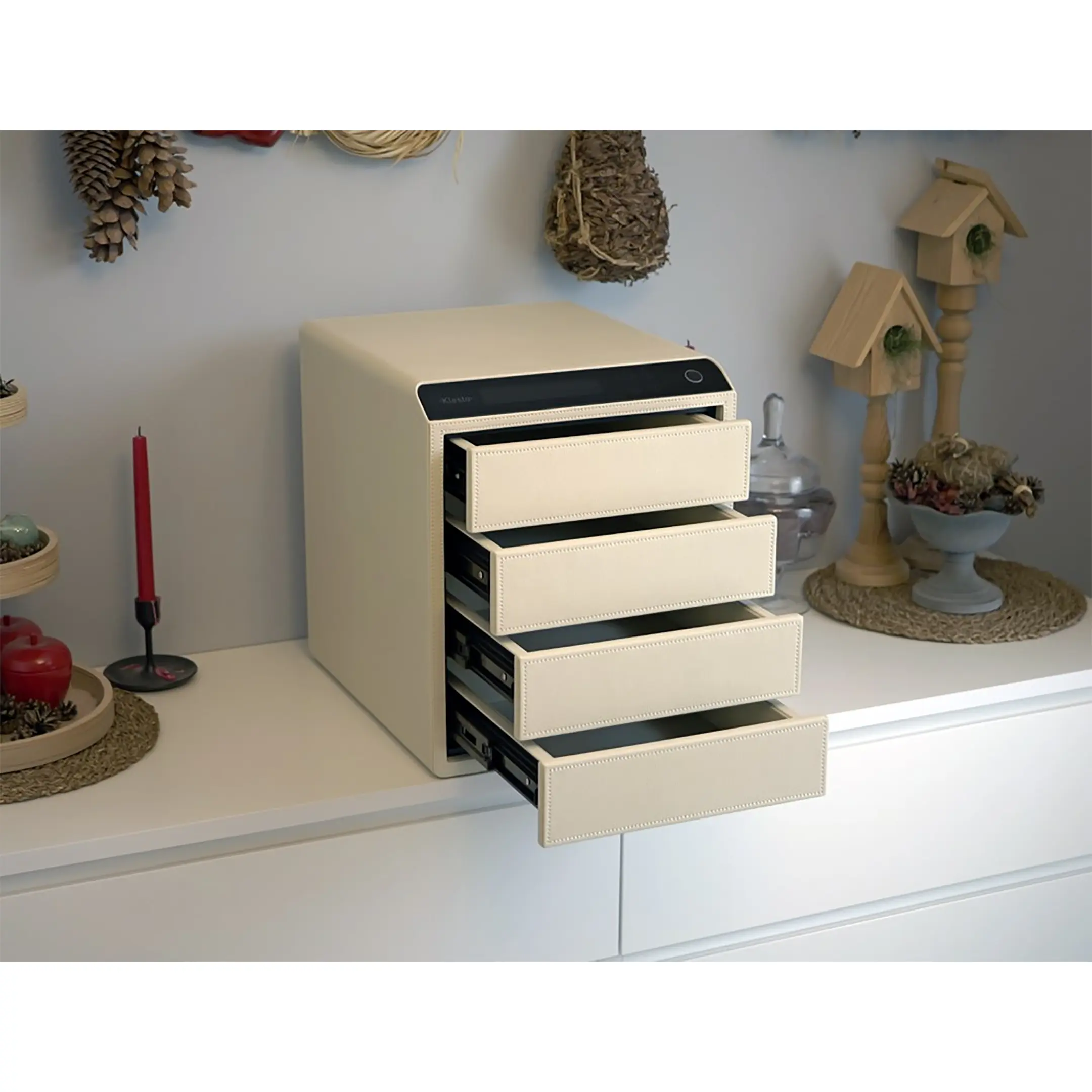 Сейф мебельный Klesto Smart JS4 слоновая кость