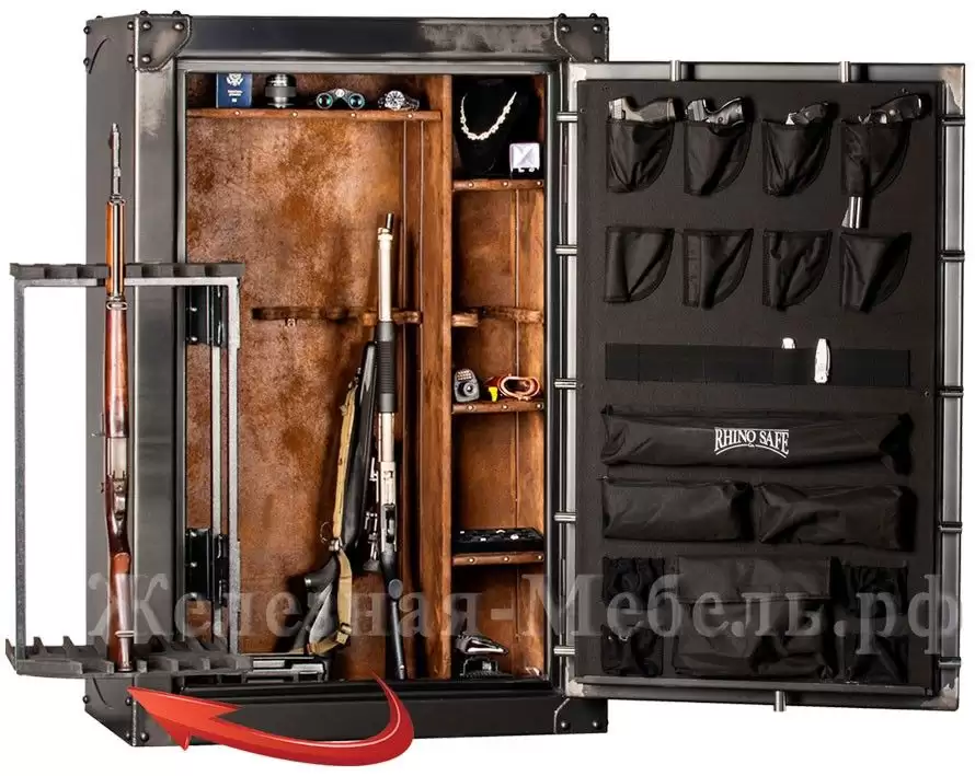 сейф оружейный rhino ironworks® ciwd6040-so el premium