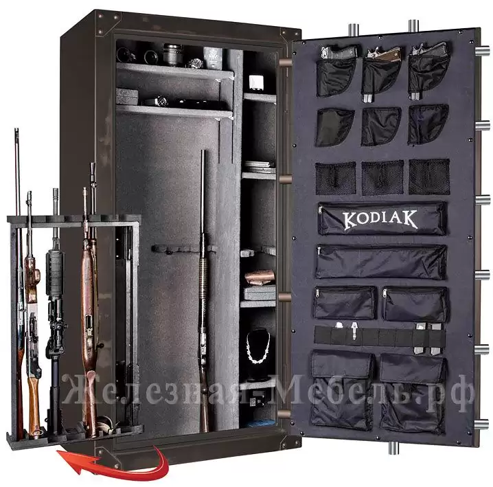 сейф оружейный rhino metals ksb7136ex-so el kodiak®