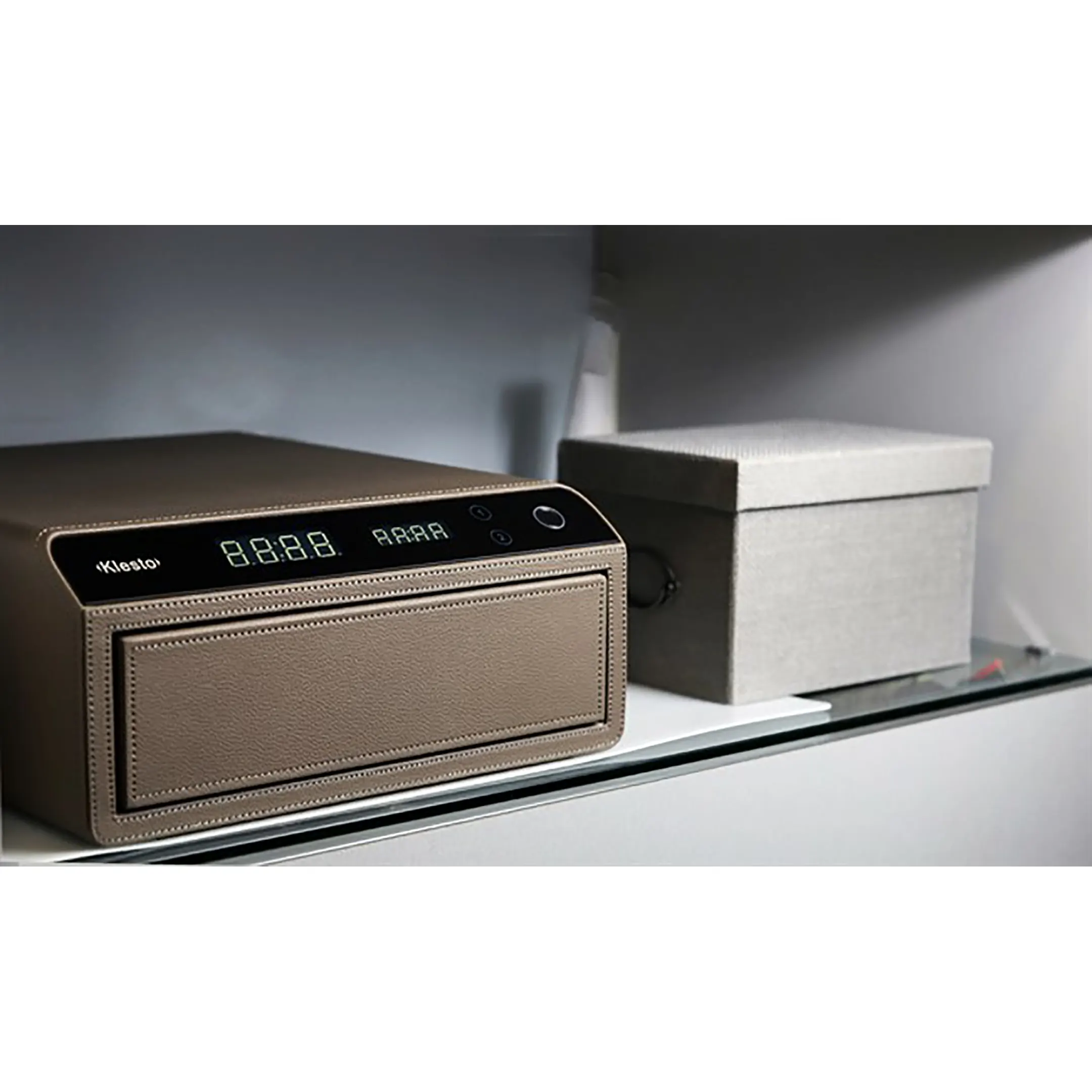 Сейф мебельный Klesto Smart JS1, цвет дымчатый серый